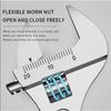 Adjustable Wrench Large Openin Long Handle Universal Spanner Carbon Steel Mechanical Workshop Hand Repair Tools
