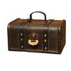 Wooden Organizer Retro Decorative Supplies Wood Vintage Pirate Treasure Chest for Photography