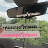 Reflective Passenger Princess Car Stickers  For Car/Laptop/Window/Motorcycle