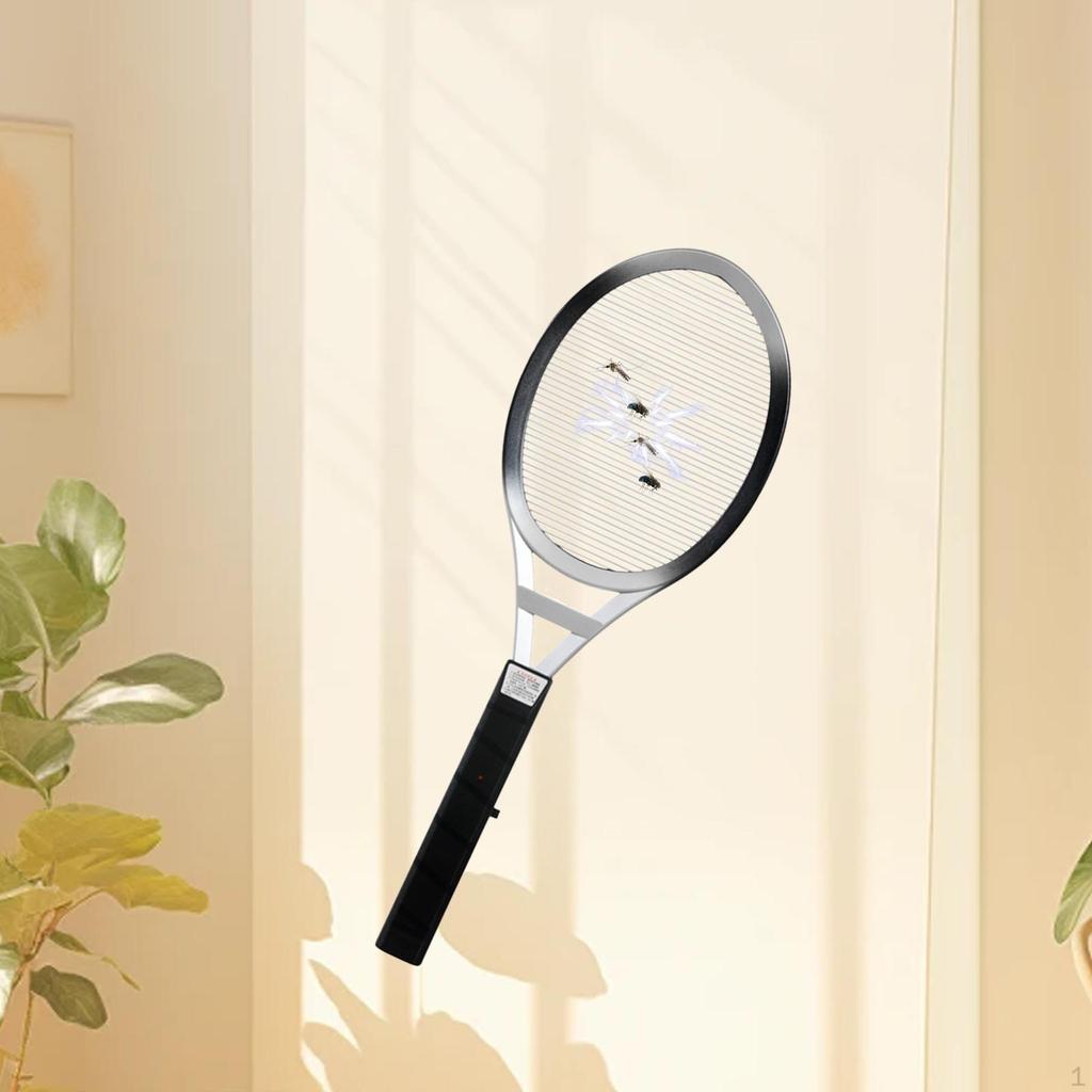 Electric Fly Swatter Accessories Handheld Traveling Camping Mosquito Zapper