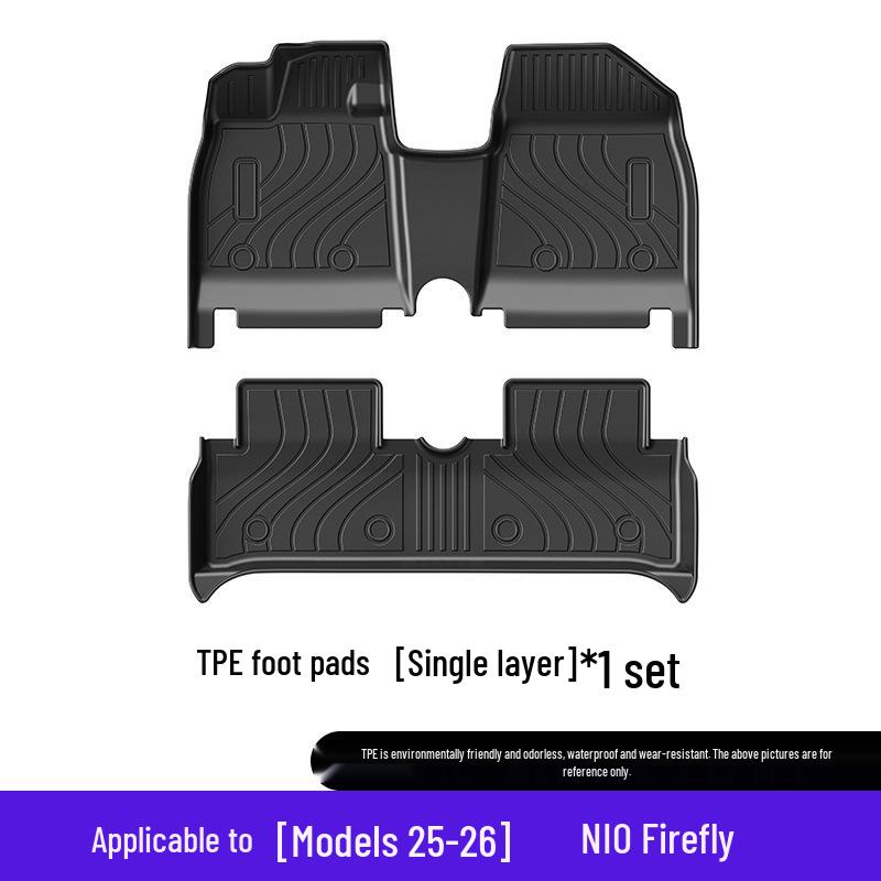 Eco-friendly, Odorless TPE Trunk Mats for 2025 NIO Firefly Car Accessories