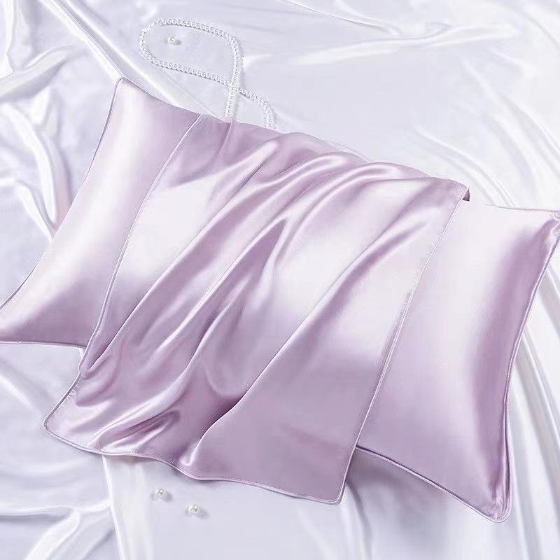 

Однотонная двусторонняя наволочка из тутового шелка - Мягкая и прохладная