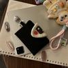 Portacarte Pallina di Riso Carino Portamonete Porta Carte di Credito Tela Integrata Borsa Piccola Portatile Borsa Portaoggetti Borsa per Documenti