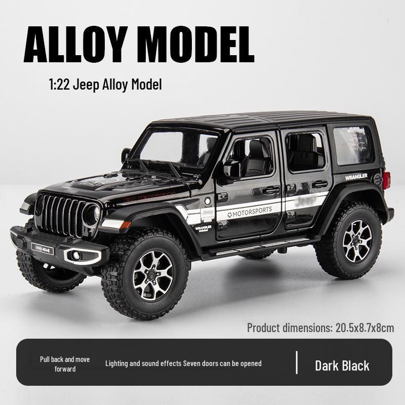 

Цзяе 1:22 Литой под давлением модель игрушки пикапа Джип Вранглер