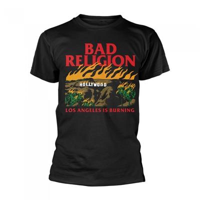 Bad Religion Camiseta unisex para adultos Los Ángeles está quemando