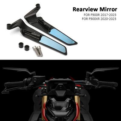 For BMW F900R 2017-2023 F900XR 2020-2023 F900 R X Stealth View Mirrors Universal Motorcycle Adjustable Sports Winglets Mirror