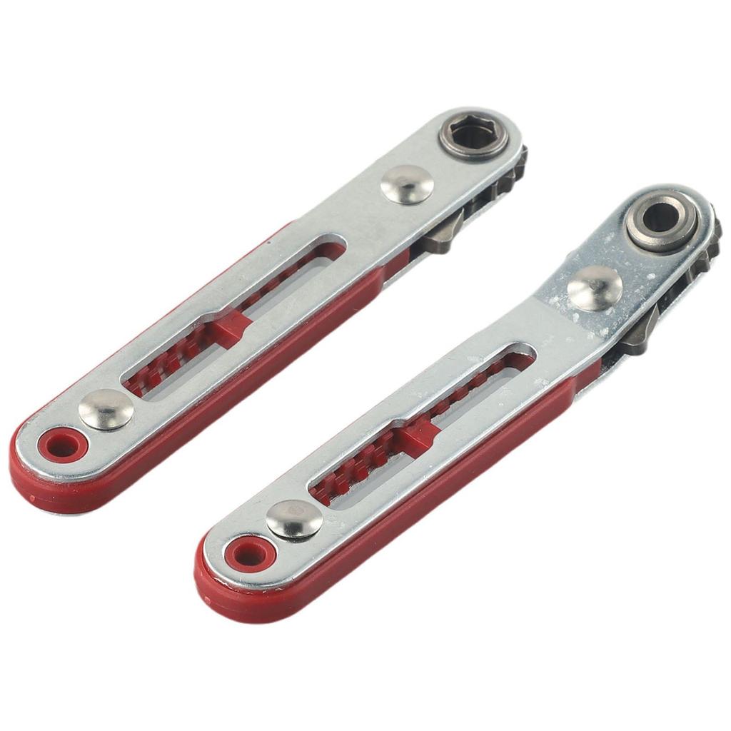 Knarrenschlüssel Wechselbarer Winkelkopf Flachkopfschraubendreher