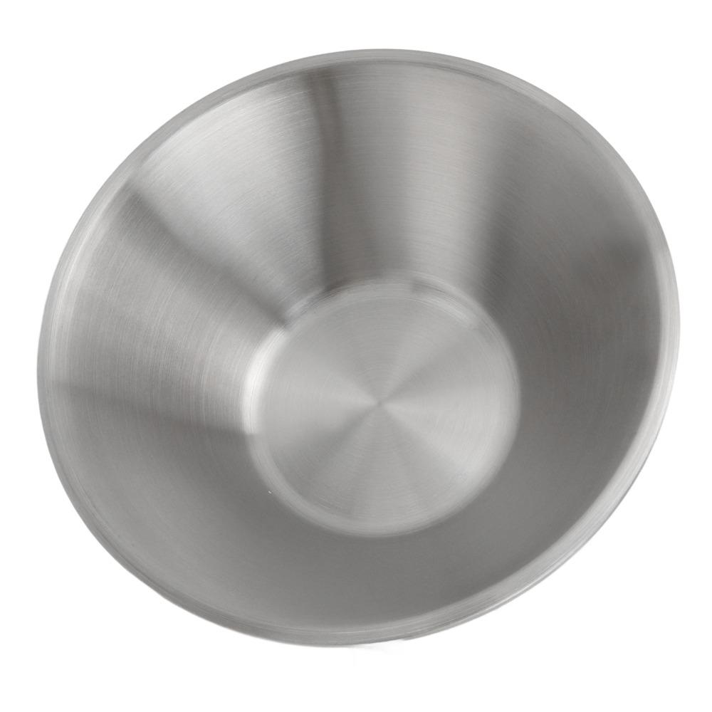 Double Layer Rice Bowl Rustless Steel Shaved Ice Bowl Multi purpose Noodle Bowl  Home Meal