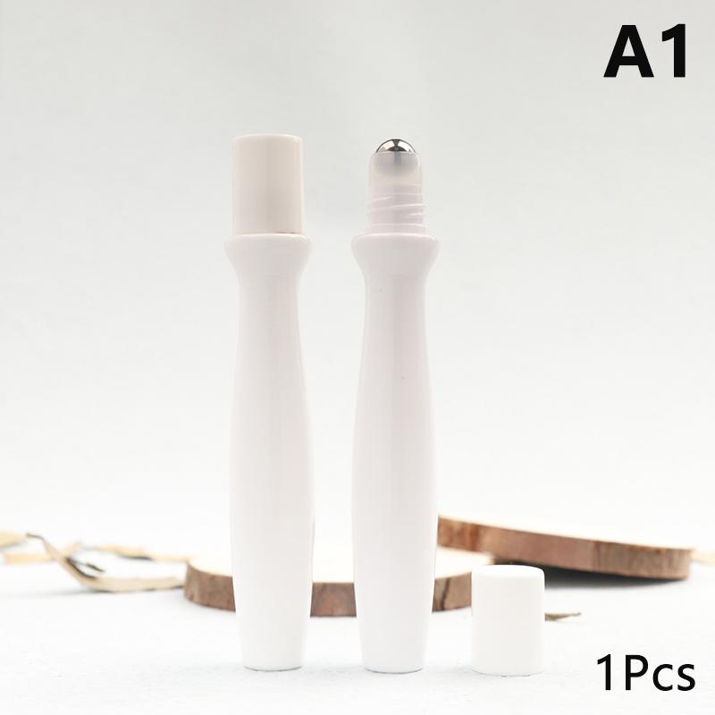 Portable Roller Essential Oil Perfume Bottles Massage Eye Cream Bottle Refillable Roller Ball Vial Antiperspirant Roll On Bottle as the picture