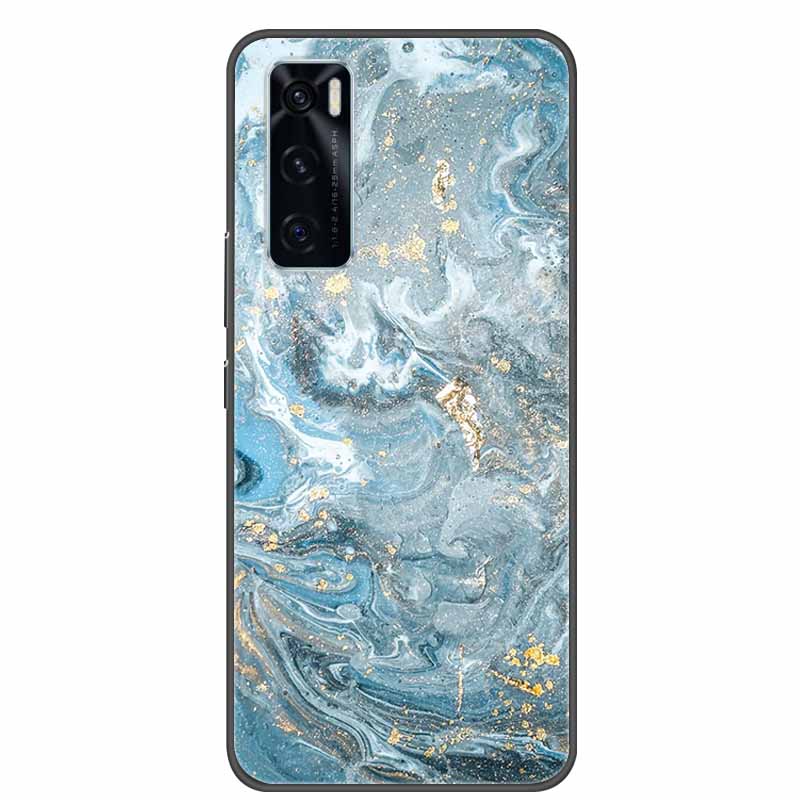 For Vivo V20 SE Case Marble Silicone Soft TPU Bumper Cover Coque For Vivo V20 SE Back Cover Cases for VivoV20 SE V20SE V 20 SE