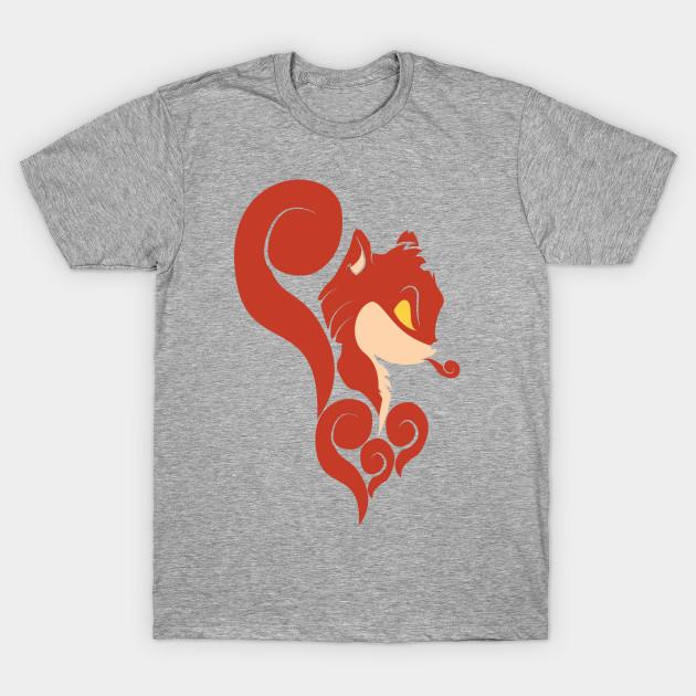 Unisex Fashion TShirt Swirl Squirrel Print TShirt Plus Size S-5XL T-Shirt 100%Cotton Tops O Neck Short Sleeve Tees