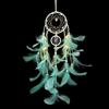 Lighting Handmade Bead Dream Catcher Wind Chimes Indian Style Feather Pendant Dreamcatcher Creative Car Hanging Decoration