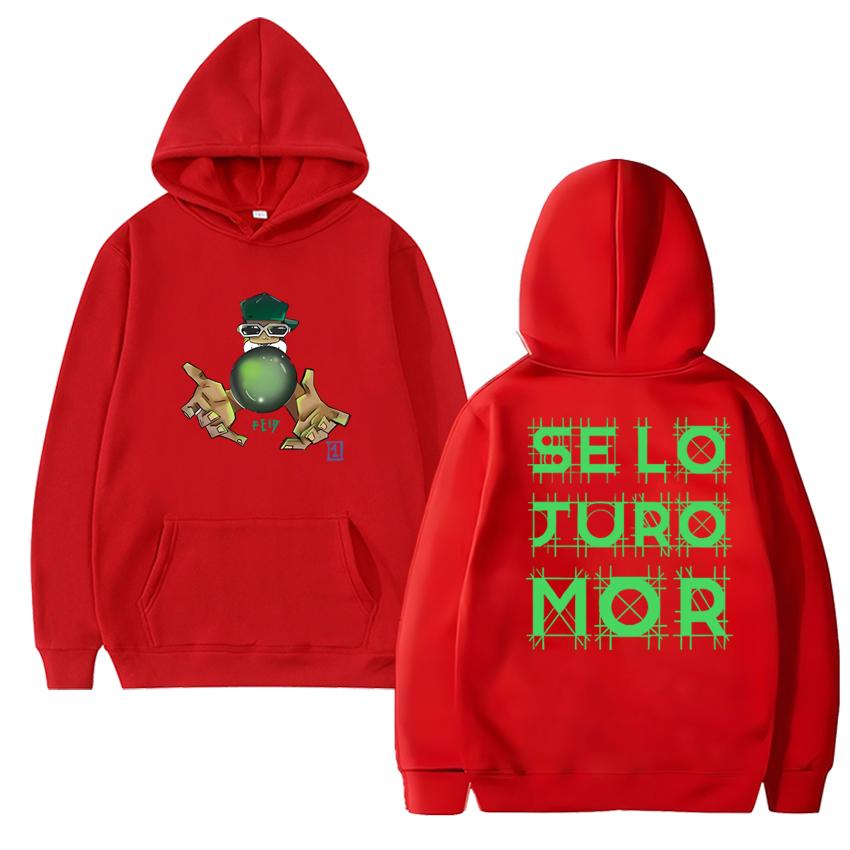 Hot Rapper Feid Ferxxo Se Lo Juro Mor 2025 New Album Graphics streetwear Unisex vintage hip hop Hoodie Men women Fleece pullover