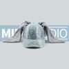 Y2K Style Denim Blue Baseball Cap Newjeans Minji Haerin Omg Stage Long Rabbit Ear Hat Fashion Hip-Pop Cap Couple Birthday Gifts