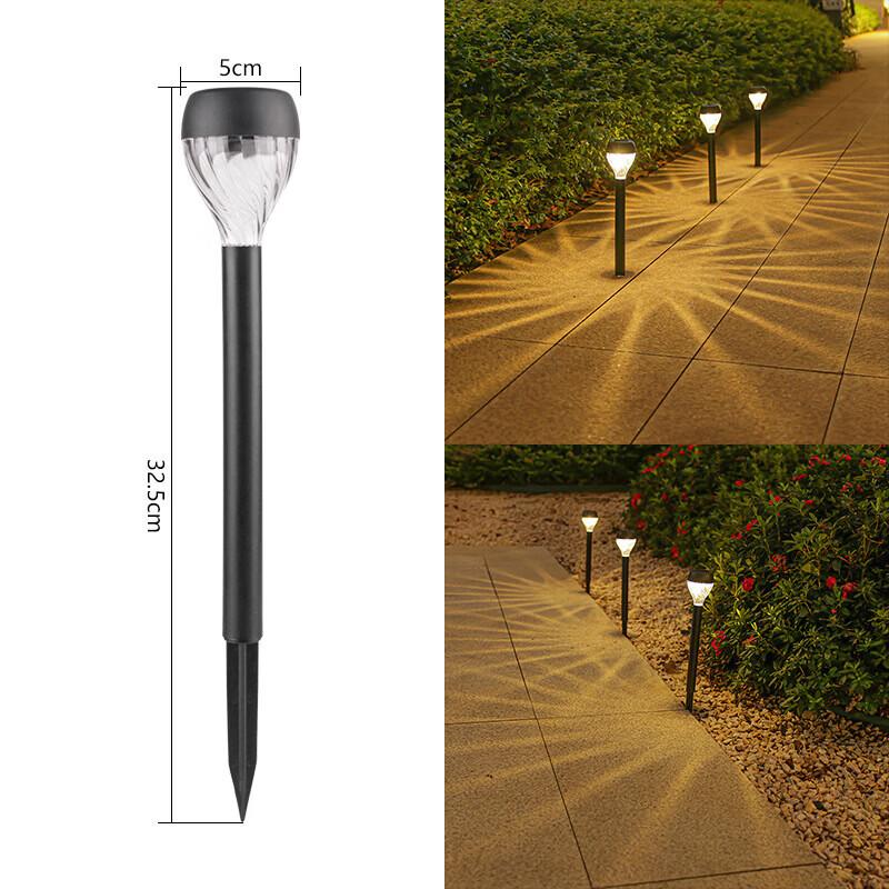10-Pack Outdoor Waterproof Solar Tube Ground Lights