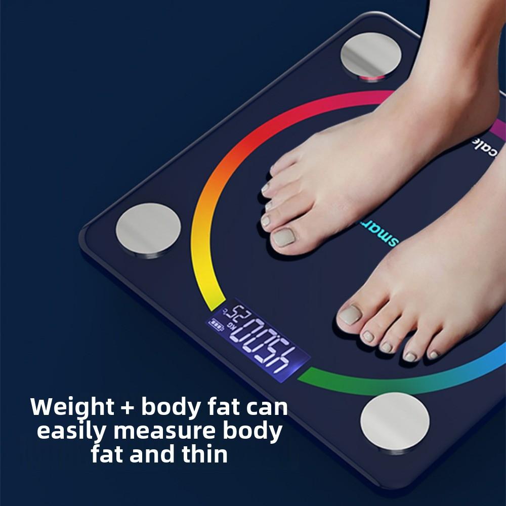 Intelligent Fat Measurement Simple Weight Scale Weighing Household Portable Charging Body Fat Scale