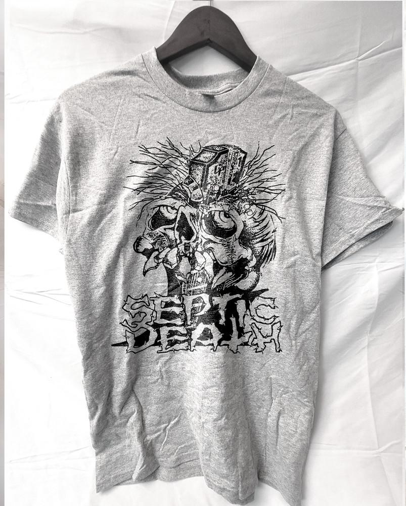 Футболка группы Septic Death США панк хардкор Бойсе Айдахо Унисекс Футболка L
