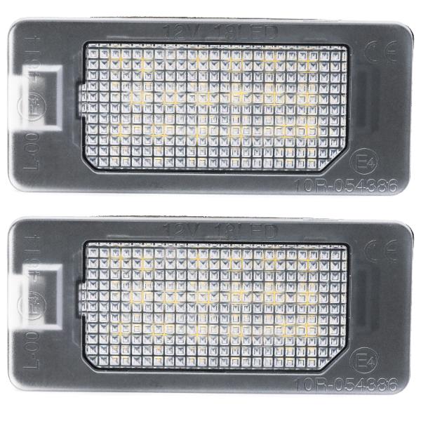 License Plate Lights LED Lamps VW Golf VI VII Variant A3 8V