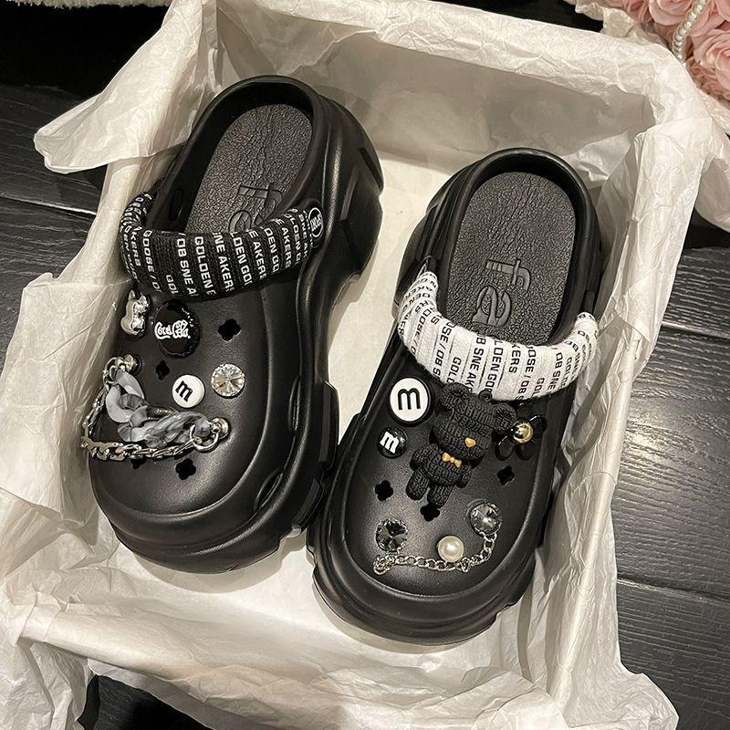 Women's Summer Height-Boosting EVA Non-Slip Closed Toe Slippers