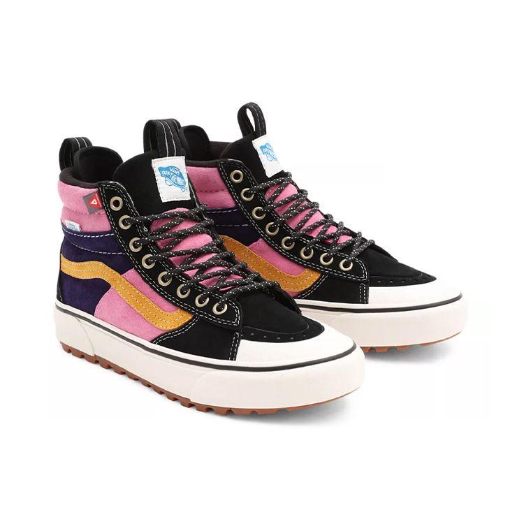 Vans Sk8 Mte-2 High-Top Skate Shoes Unisex Sneakers Pink Black VN0A5HZZ6K6