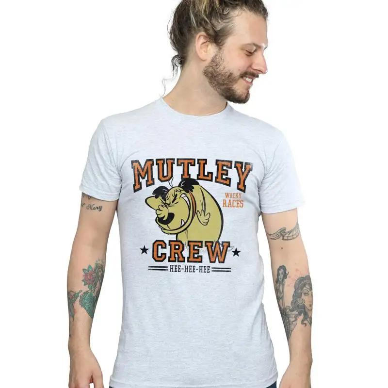 Wacky Races Men s Mutley Crew T-Shirt S разноцветный