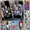 JoJo Kira Yoshikage Killer Queen Phone Case Cover for iPhone 11 12 13 Mini 14 15 Plus 16 Pro Max 17 Air 7 8 + SE Art Customized