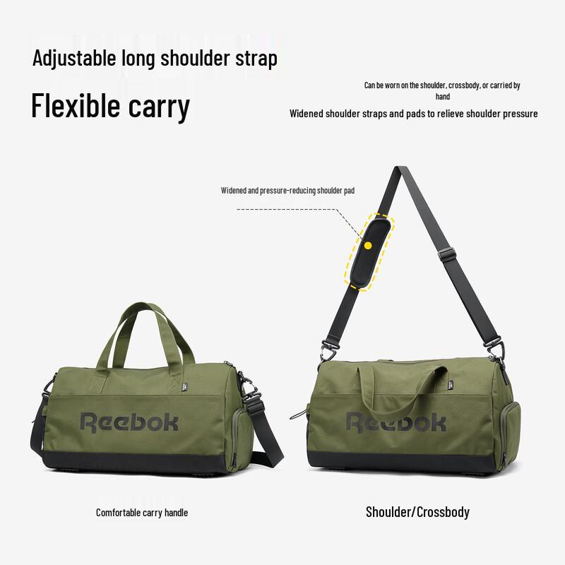Reebok 38L Dry-Wet Gym & Travel Duffle Bag
