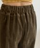 Jikeulib Corduroy String Banding Jogger Pants