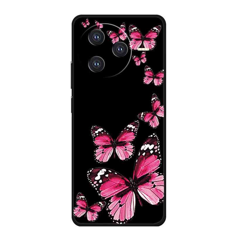 Back Cover For Xiaomi Poco F7 Pro Case F7Pro Funda Black Silicone Soft TPU Coque For Poco F7 Ultra Redmi K80 Pro Case Cartoon