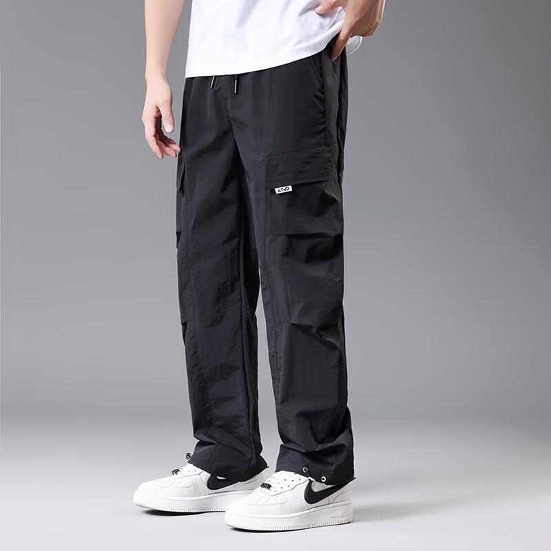 Men's Plus Size Loose Cargo Pants