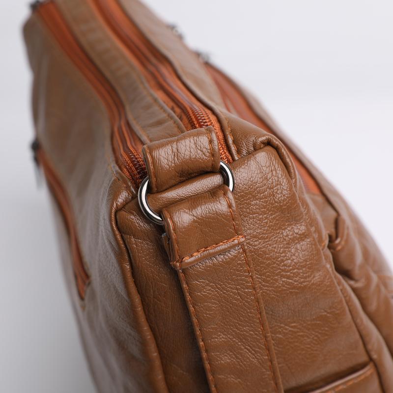 Multi-compartment Simple All-match Middle-aged and Elderly Mother's Large-capacity Casual Shoulder Crossbody Bag
