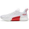 New Anta Variety Training Collection Shock Absorbers With Slip Resistant Features Low Top Training Shoes Men's White Red 112027786-1