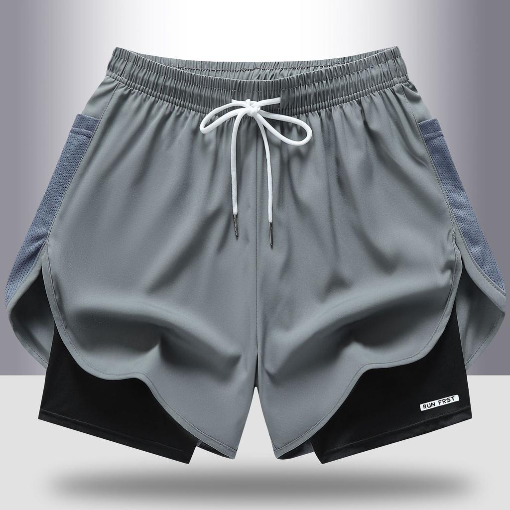 Summer Vacation Two Piece Sports Pants for Women, Quick Drying Outdoor Running Pants for Women, Lightweight Breathable Pants