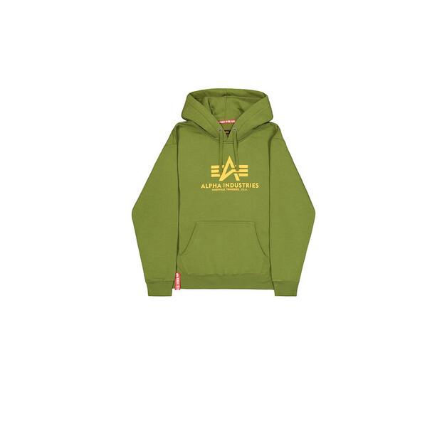 Толстовка Alpha Industries Basic Big Logo Hoodie EU M