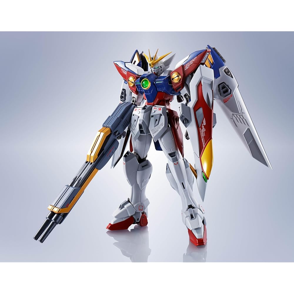 TAMASHII NATIONS Metal Robot Spirits Wing Gundam Zero 140mm PVC ABS Diecast Painted Action Figure