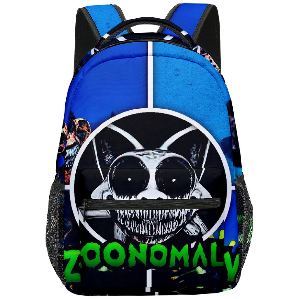 Cartoon Popular Funny Zoonomaly student Bookbag Notebook Backpacks 3D Printed Oxford Waterproof Boys/Girls Travel Backpacks