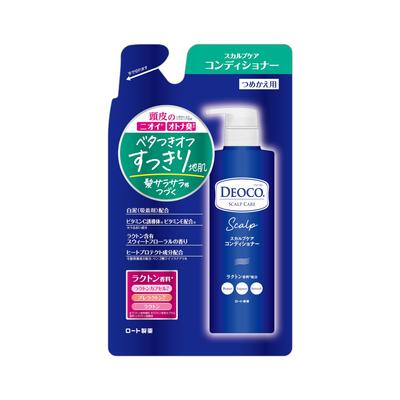 Deoco Kopfhautpflege Spülung Süßer Blumenduft Nachfüllpackung, 370g,