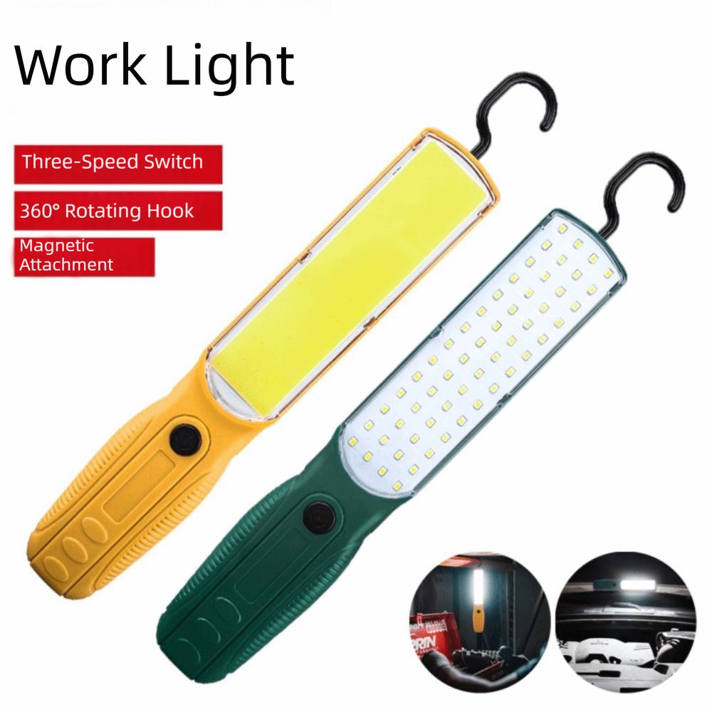 Strong LED LED COB Torch With Magnet Rechargeable Lamp Portable Lantern Auto Repairing