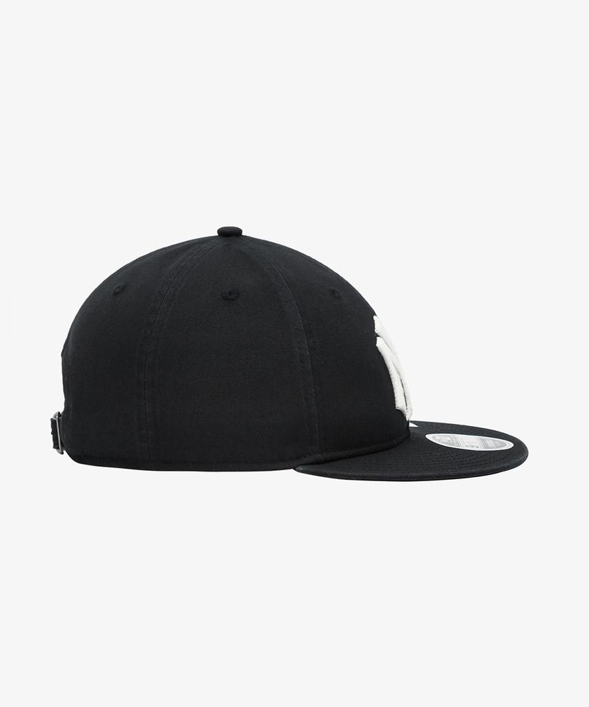 NEW ERA Mlb Cooperstown New York Yankees Big Logo Retro Crown Strapback Black
