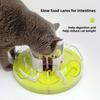 Pet Cat Food Slow Feeder Jungle Design Puppy Anti Slip Treat Dispensing Toy Bowl Puzzle Slow Feeder Tray Pets Supplies