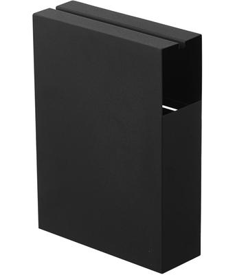 Yamazaki Jitsugyo 4326 Tapijtreiniger Standaard Zwart Ongeveer. W20XD7XH27.5cm Toren Plakkerige Reiniger met Reserveopslag