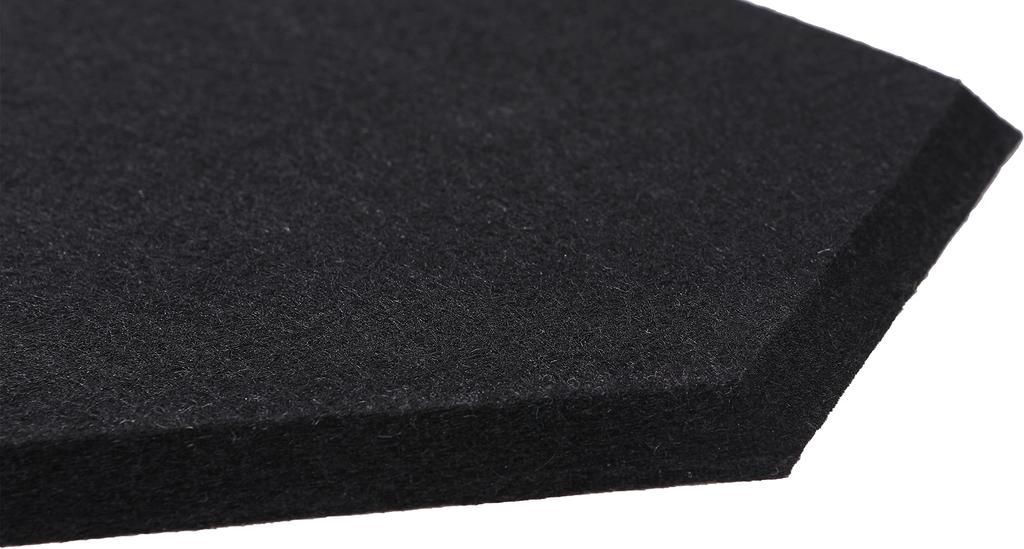 ISL Hex Sound Panel Black 23x20cm 10pcs ISL-HX01