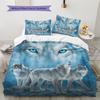 Cartoon Pattern Bedding Quilt Set Quilt Cover Pillowcase Home Decoration Birthday Gift (1 * Duvet Cover + 2 * Pillowcase, Without Core)