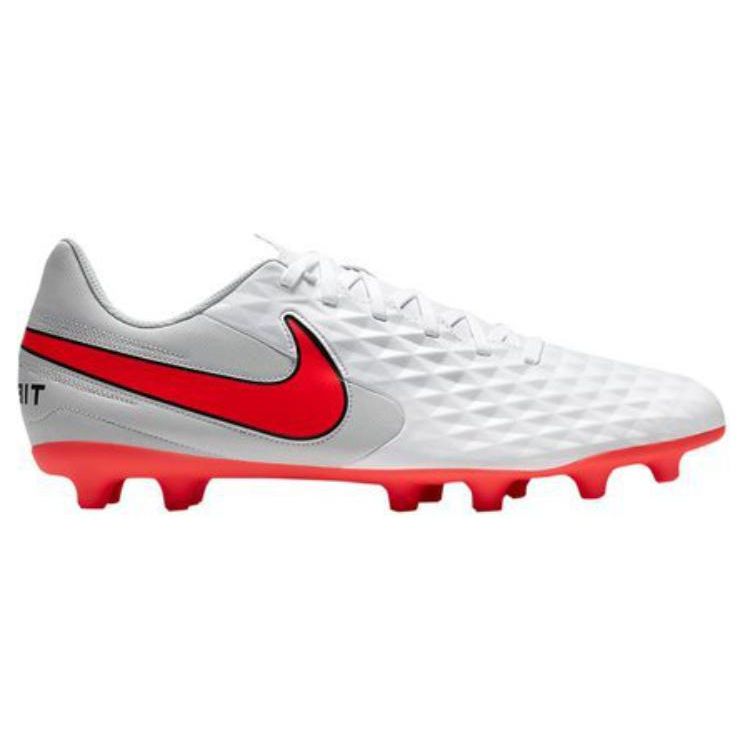 Nike Tiempo Legend 8 Club FG MG White Flash Crimson Men Sneakers Photon-Dust AT6107-163