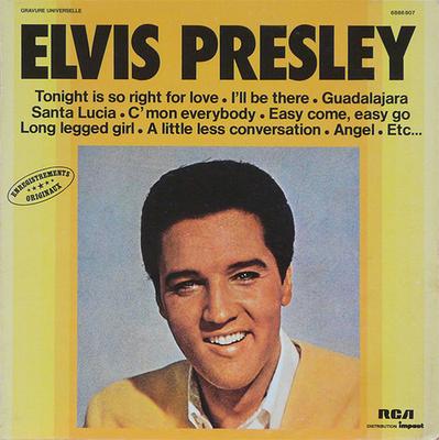LP Record ELVIS PRESLEY  Elvis Presley 6886807 RCA 1977 France Rock Used