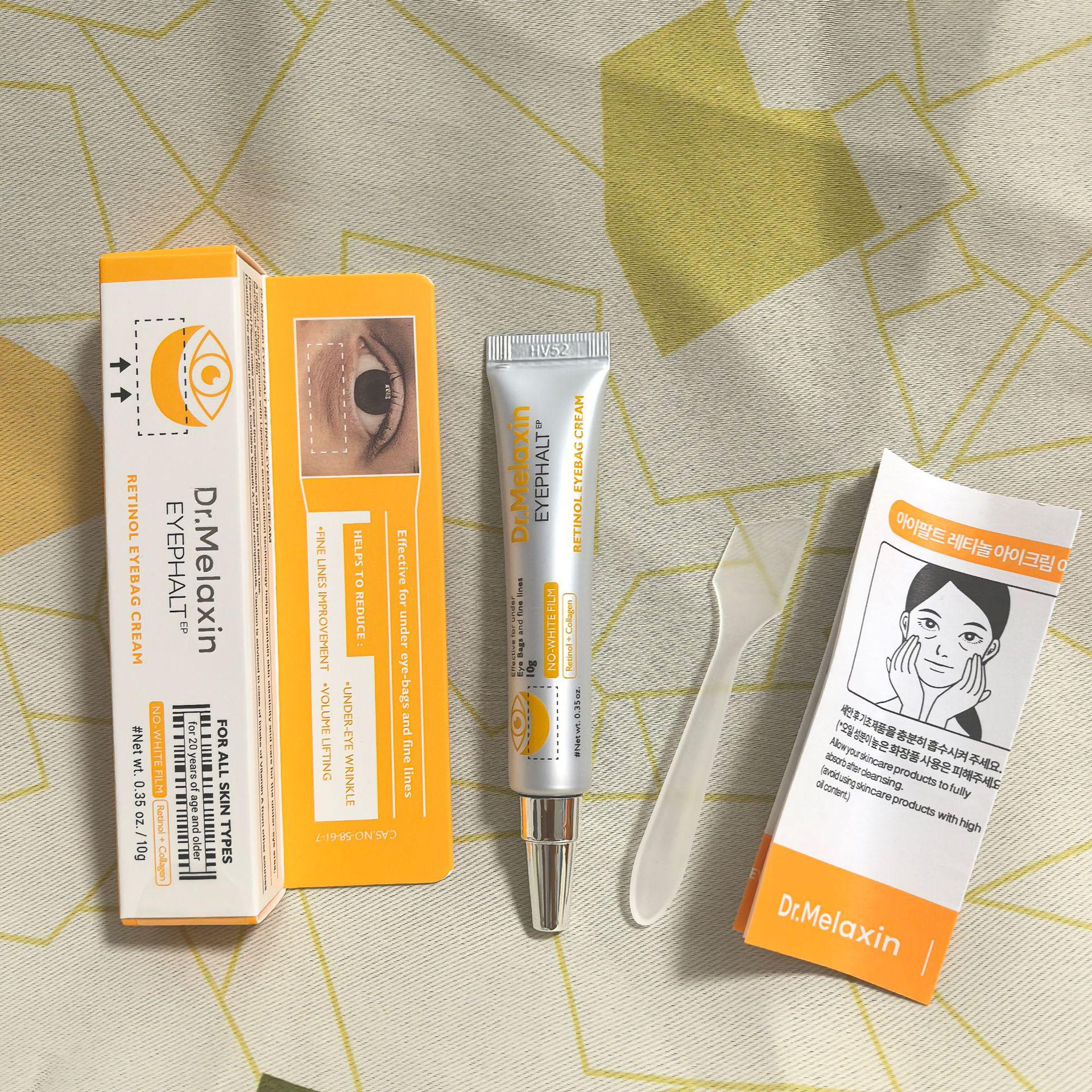 

Крем для глаз Melaxin с эссенцией черного и белого риса и центеллой азиатской