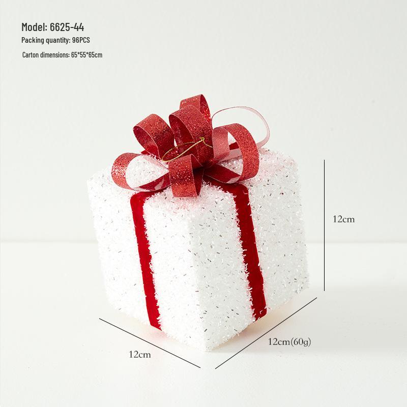 Christmas Red & White Irregular Shaped Ornaments: Balls, Candy Canes, Lollipops for Tree Decoration