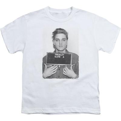 Elvis Presley - Youth Army Mug Shot T-Shirt