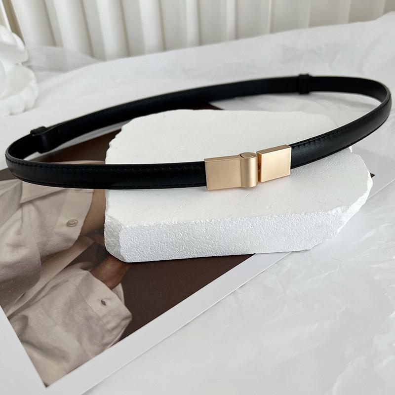 

Versatile Womens Korean Fashion Double Buckle Waist Belt Ideal For Any Outfit