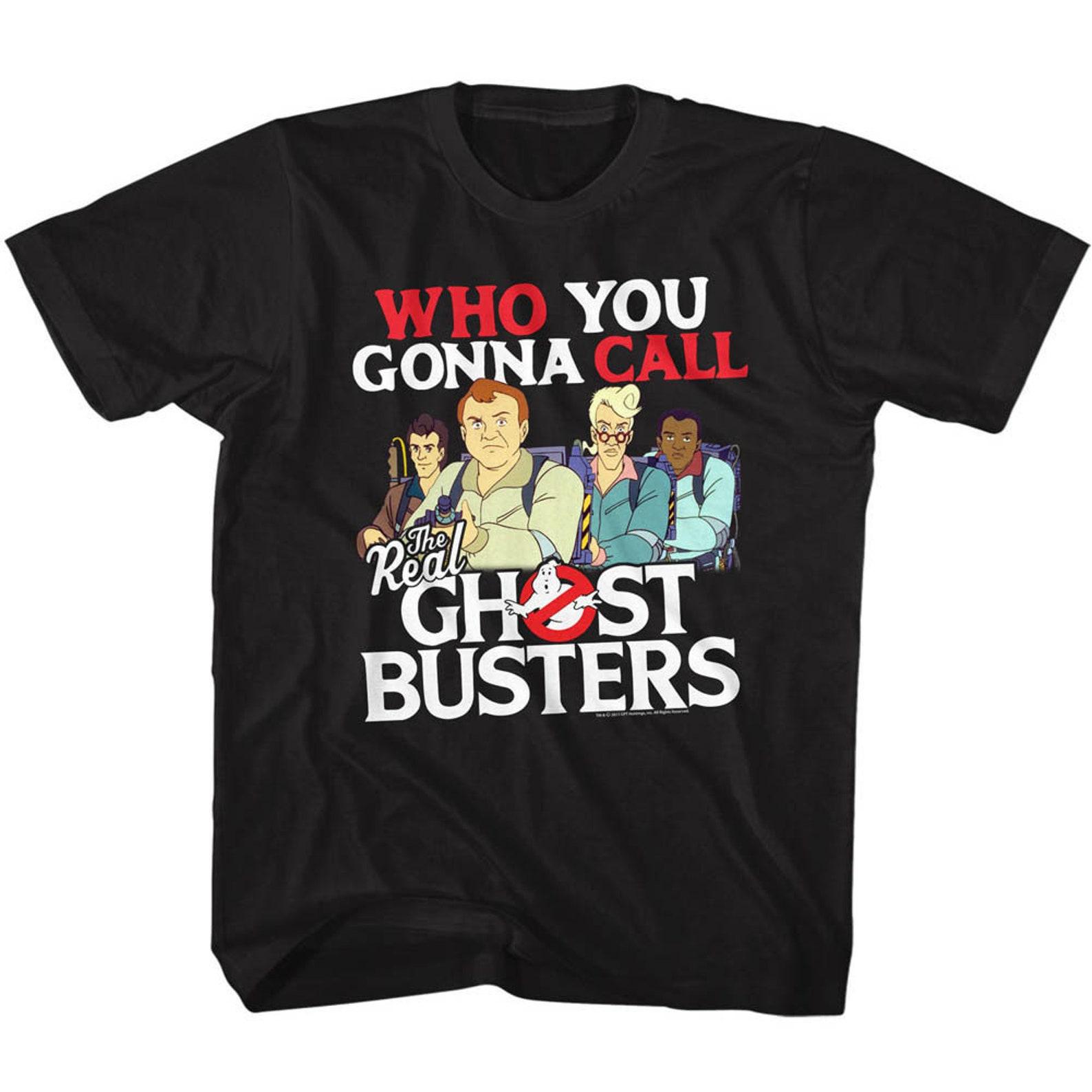 The Real Ghostbusters Call Em Black Children s T-Shirt S